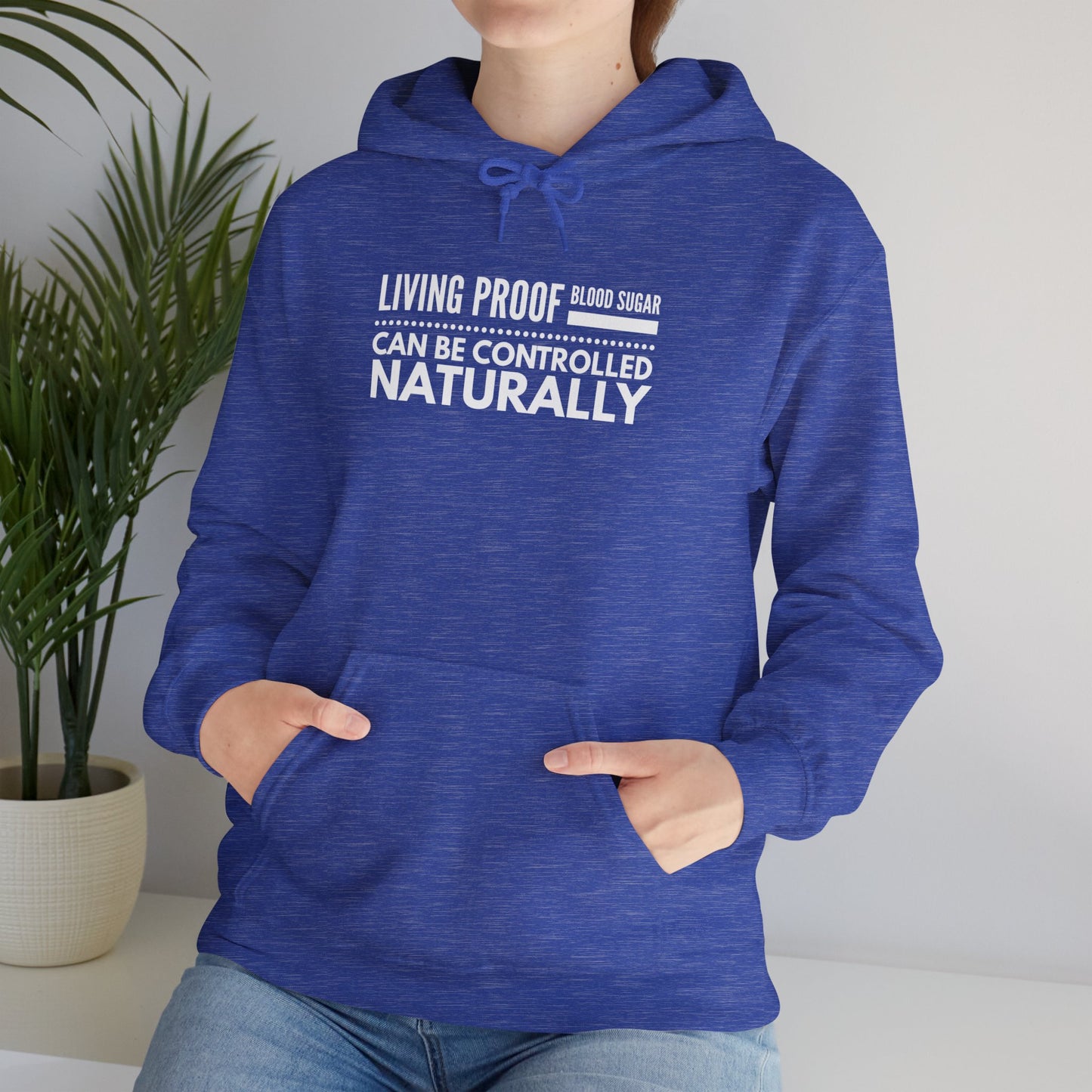 Hooded Sweatshirt - Living Proof Blood Sugar Can Be Controlled Naturally