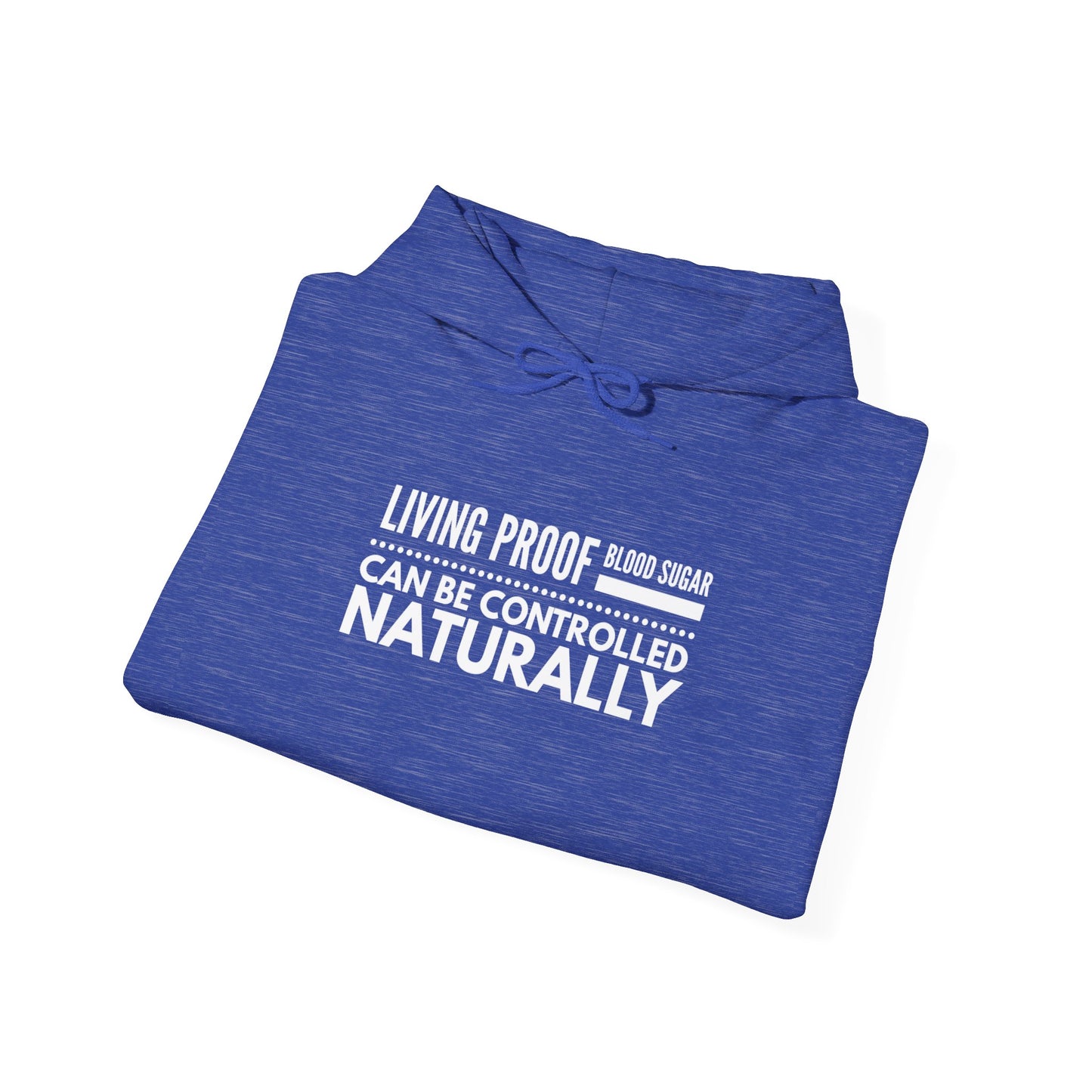 Hooded Sweatshirt - Living Proof Blood Sugar Can Be Controlled Naturally