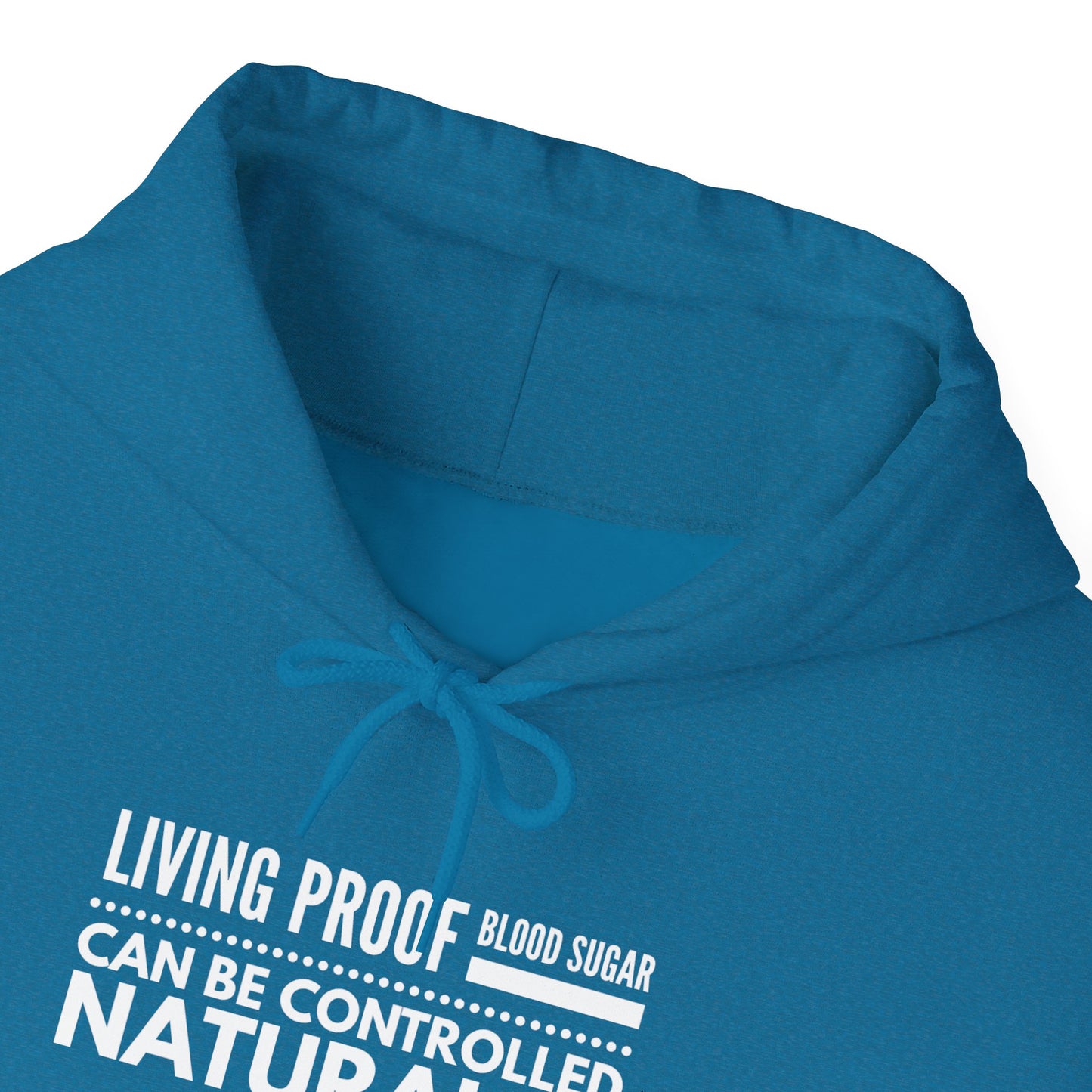 Hooded Sweatshirt - Living Proof Blood Sugar Can Be Controlled Naturally